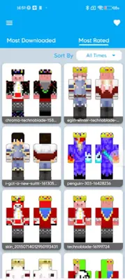 Technoblade Skin For Minecraft android App screenshot 3