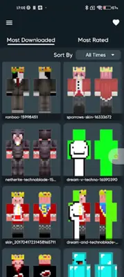 Technoblade Skin For Minecraft android App screenshot 4