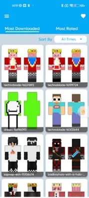 Technoblade Skin For Minecraft android App screenshot 5